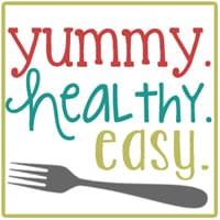 Yummy healthy easy blog logo Yummy, healthy, easy blog logo