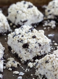 Cookies and Cream Ice Cream Bars Cookies and Cream Ice Cream Bars