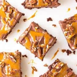 Frosted Turtle Brownies