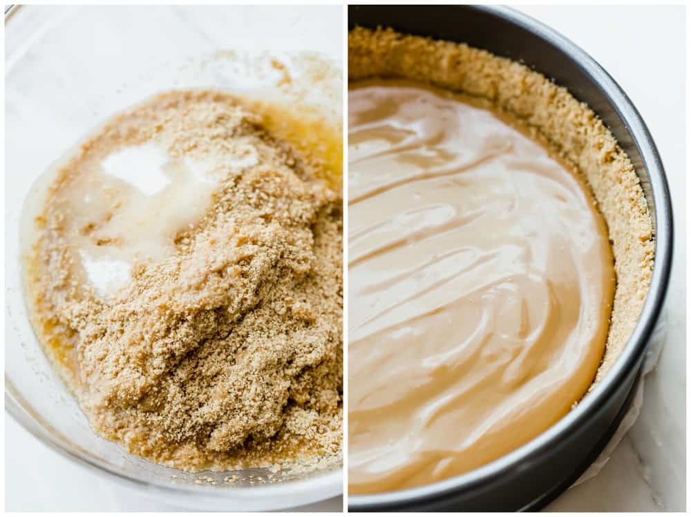 Banoffee Pie is a popular dessert in Britain with a caramel toffee filling topped with bananas, whipped cream, and chocolate shavings. ย This is such an insanely delicious pie that you won't be able to get enough of!ย making Banoffee Pie