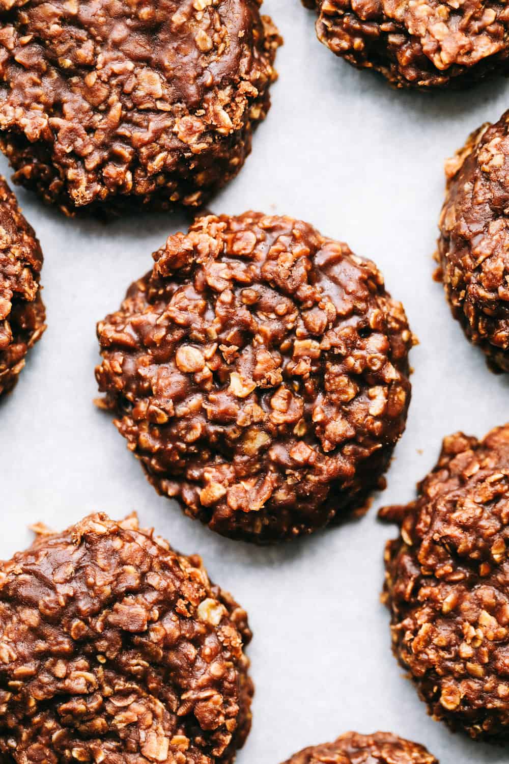 Easy no chocolate peanut butter cookies made in 15 minutes! Peanut Butter Chocolate No Bake Cookies