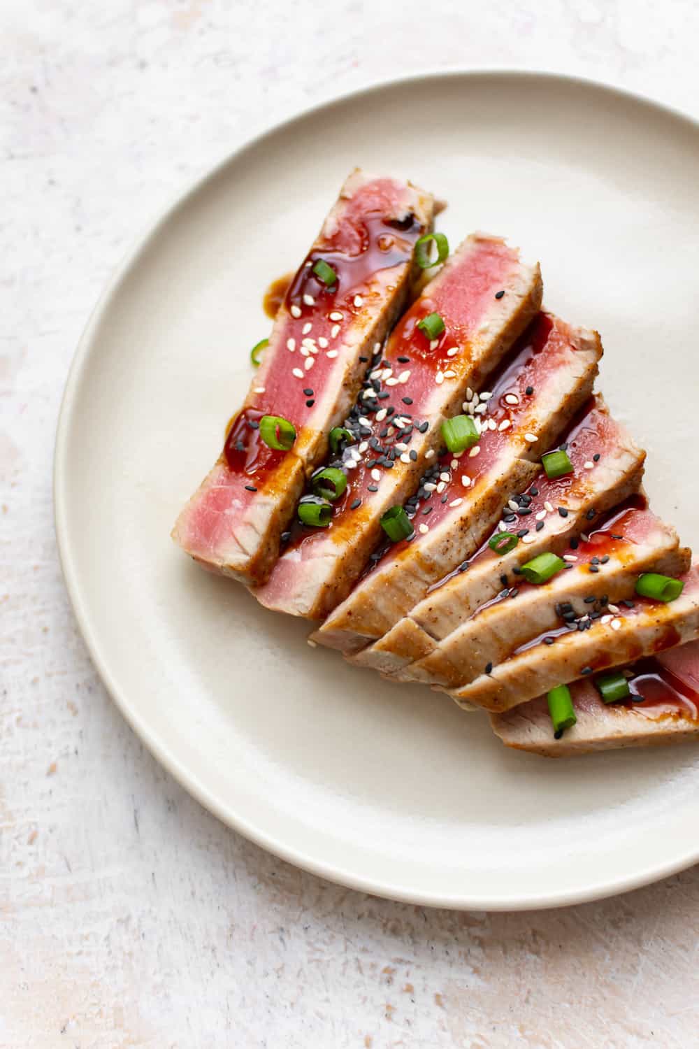 Ahi Tuna is a restaurant favorite that's easier to make at home than you think! It's quick and healthy - great for something a little different on a weeknight. ahi tuna recipe