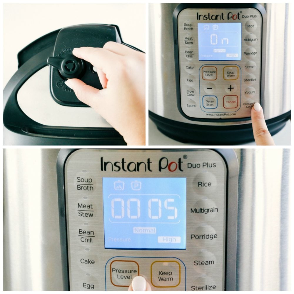 Instant pot rice is perfectly fluffy, light, tender and never sticky.ย When you use your Instant pot it's perfect EVERY SINGLE TIME! Even your tricky hard to master brown and wild rice will be perfect. It's so easy you'll never use a pot on the stove again. Using and setting the Instant Pot for the perfect rice.
