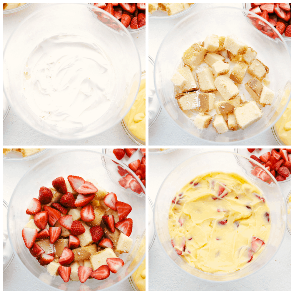 Easy English Trifle is a light, delectable, sweet treat. It's so easy and so delicate and beautiful. Make sure you spotlight this fanciful dessert in a clear bowl, for all to see it's luscious layers. Process of making and layering the trifle.