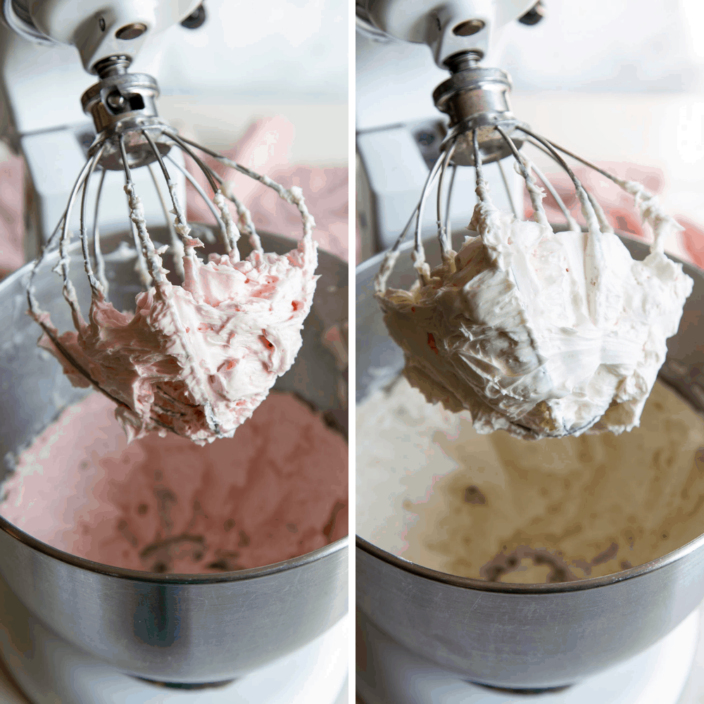 This rich decadent Pink Velvet Cake is going to be a quick favorite.It's absolutely perfect for Valentine's Day, baby showers or any other special occasions. Pink and white frosting ready to frost.