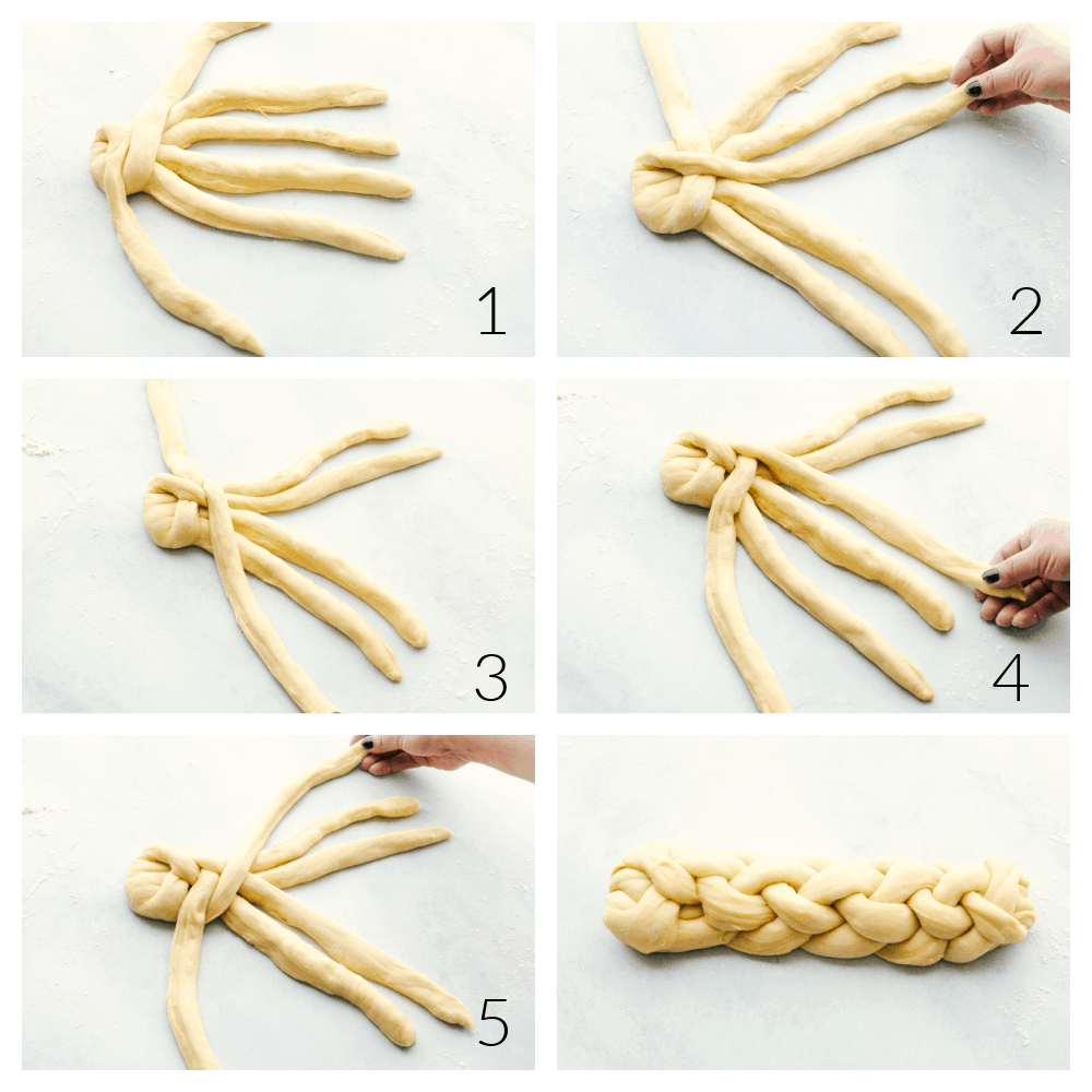 Challah Bread is a rich and fluffy loaf full of flavor. A Jewish traditional loaf, this incredible bread is going to be a favorite in your family baking! How to braid a six strand braid.