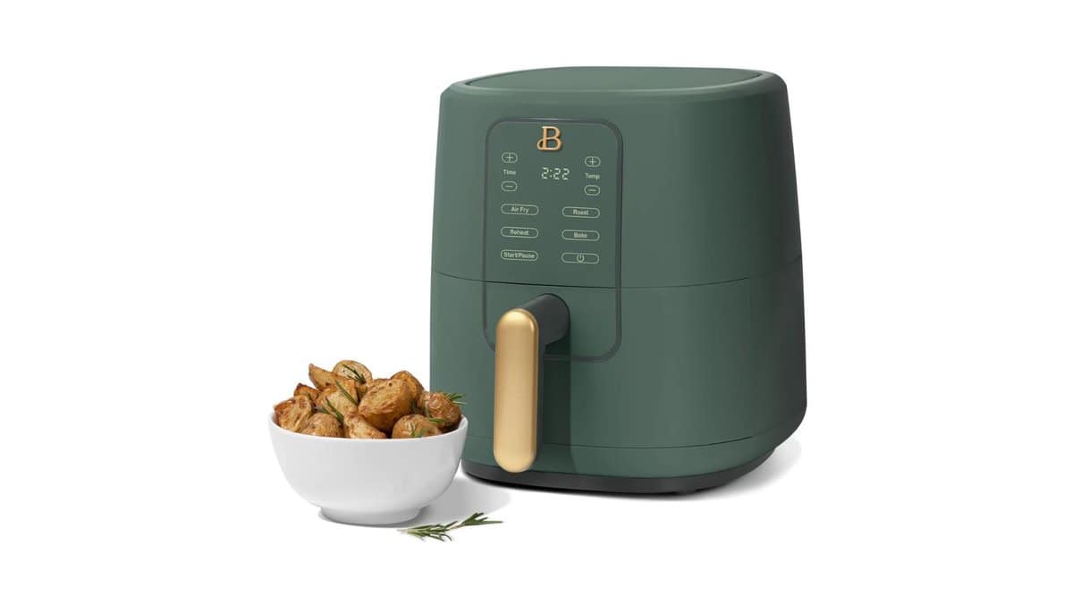 My air fryer is one of my favorite appliances in the kitchen because it can cook all my familyโs favorite recipes, including tender meats, roasted sides, crispy appetizers, and everything in between. The best small air fryers: Beautiful by Drew Barrymore