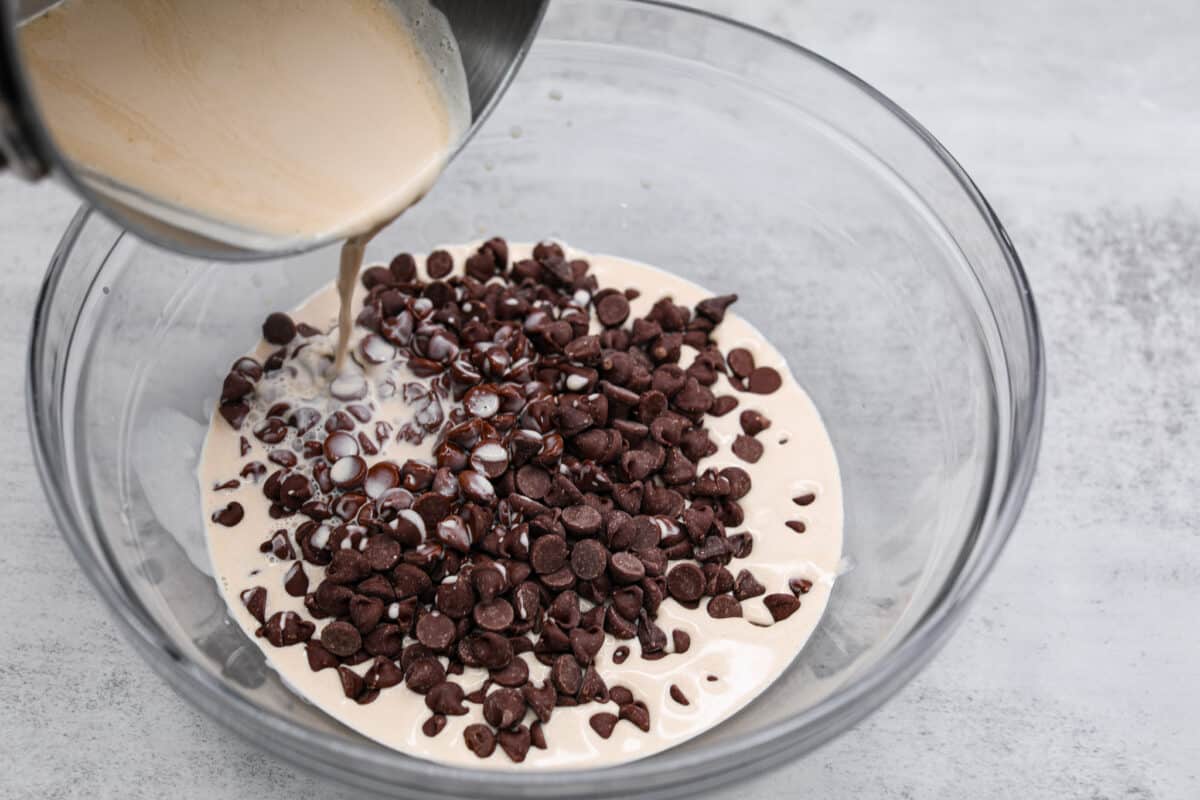 Celebrate St. Patrickโs Day (or any day) with this delicious Guinness Chocolate Cake! Itย has the most wonderful fudgy flavor and tender texture that is complemented by a Bailey's buttercream filling and a rich ganache frosting. Adding chocolate chips into the frosting mixture