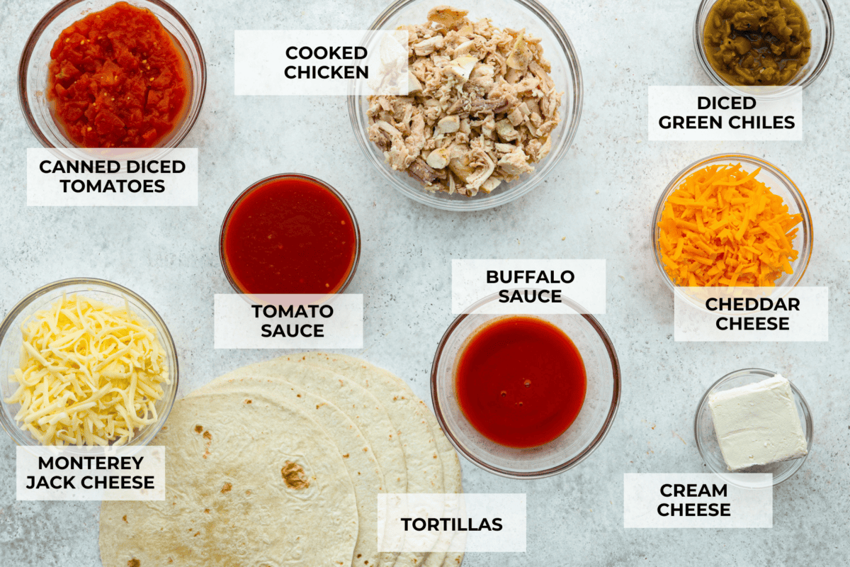 A new enchilada is in town! Get ready for the bold flavors in these buffalo chicken enchiladas! Chicken enchiladas loaded with cheese and smothered in a creamy buffalo enchilada sauce.