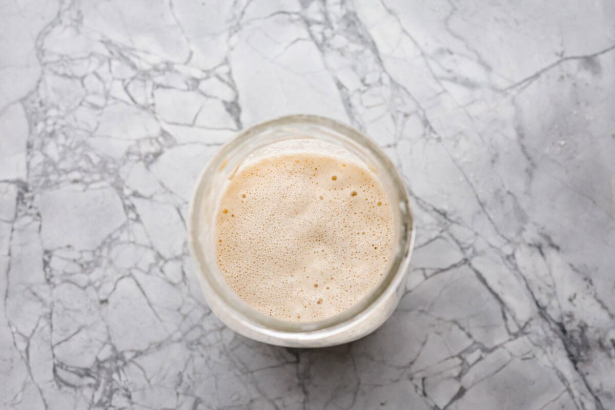 You asked for help with yeast, so I have created a "How to Bake with Yeast" guide just for you! Yeast doesn't have to be intimidating, and I hope that by the end of this post, you will be an expert! Sourdough starter mixture using yeast after 12 hours.