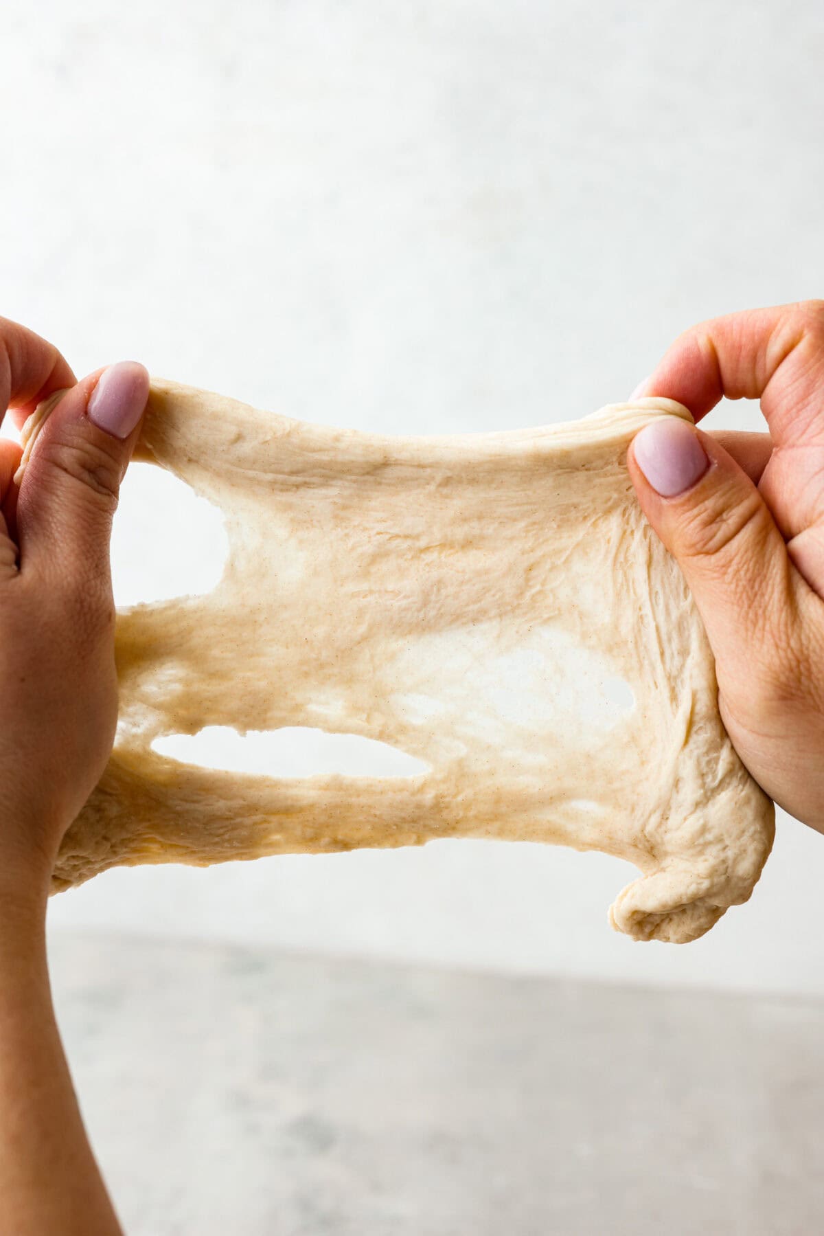 You asked for help with yeast, so I have created a "How to Bake with Yeast" guide just for you! Yeast doesn't have to be intimidating, and I hope that by the end of this post, you will be an expert! Gluten window test, picture of weak dough.