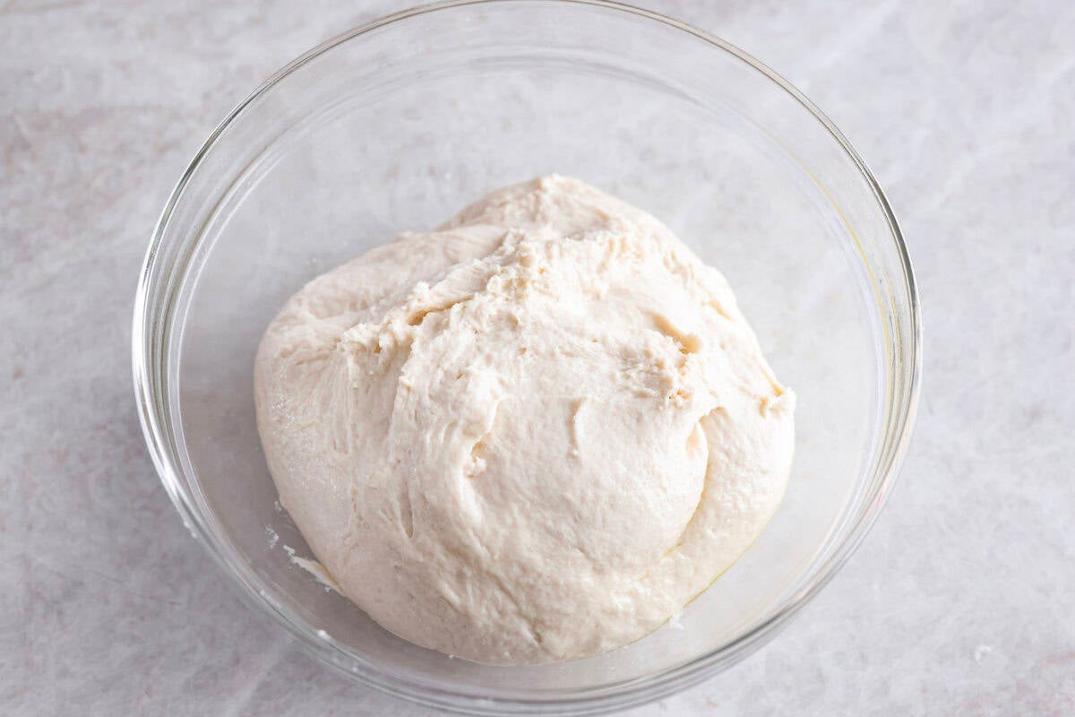 Pizza Hut breadsticks are warm, fluffy, and buttery, but this copycat recipe is even better! Coated in seasoning, parmesan, and melted butter, theyโre next-level delicious. Breadstick dough ball in the bottom of a greased bowl.