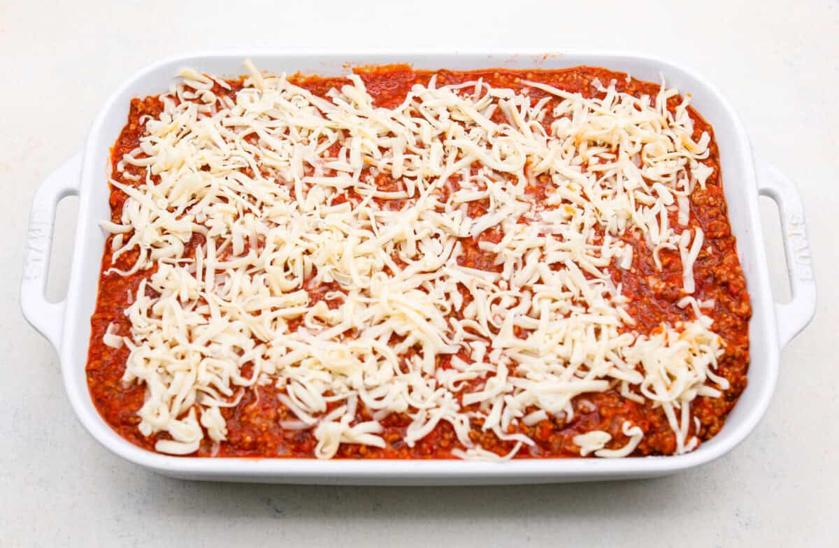 Million Dollar Spaghetti takes baked spaghetti to a whole new level. That cheesy, cream cheese, sour cream, and ricotta layer makes it so dreamy! One bite and you’ll ask, “Wait... why have I not been making spaghetti like this my whole life?” Meat and marinara mixture layered over the top of the cheese layer with mozzarella cheese sprinkled on top.
