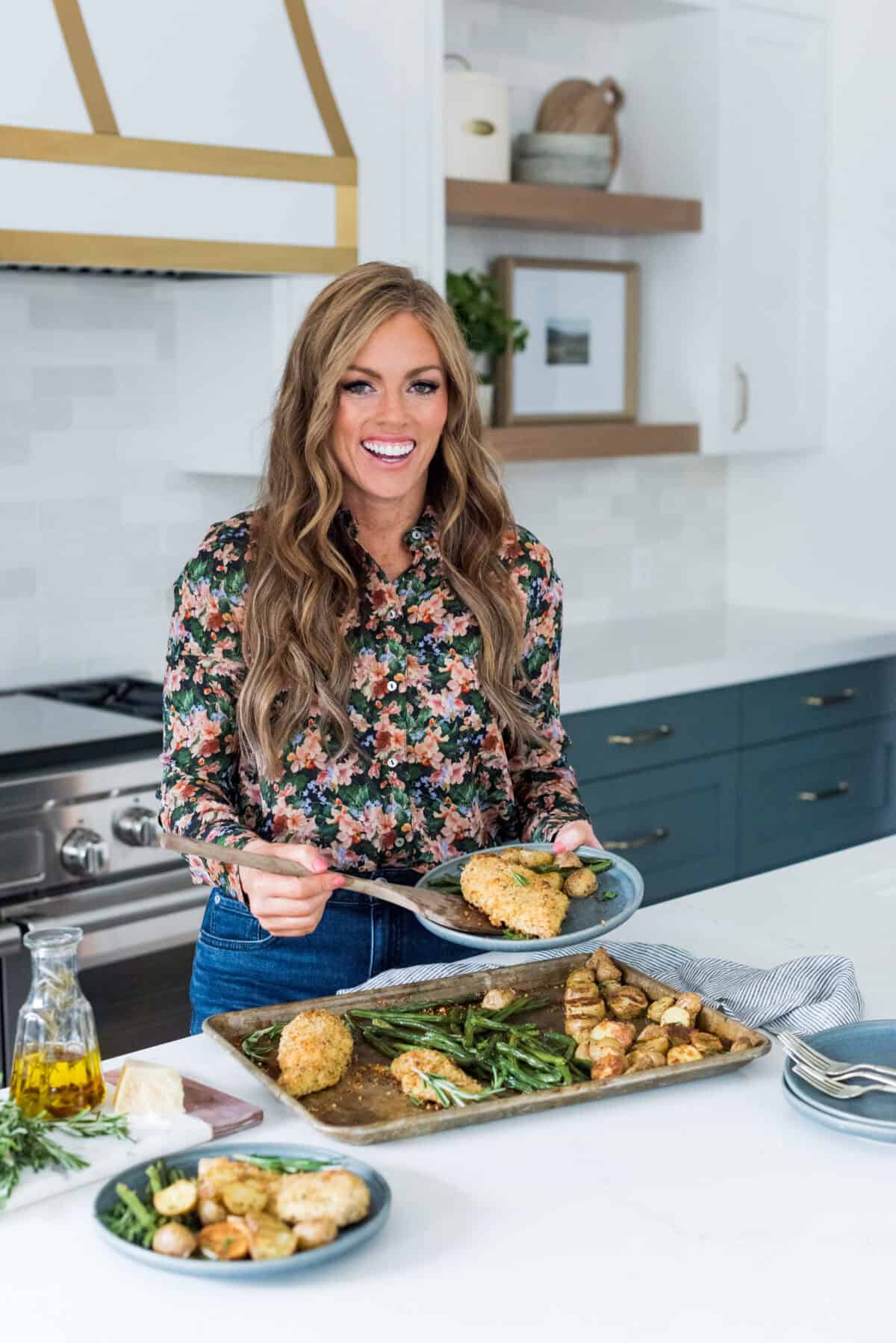Meet Alyssa Rivers, founder of The Recipe Criticโsharing easy, family-friendly recipes loved by millions since 2012. Alyssa Rivers in her kitchen.