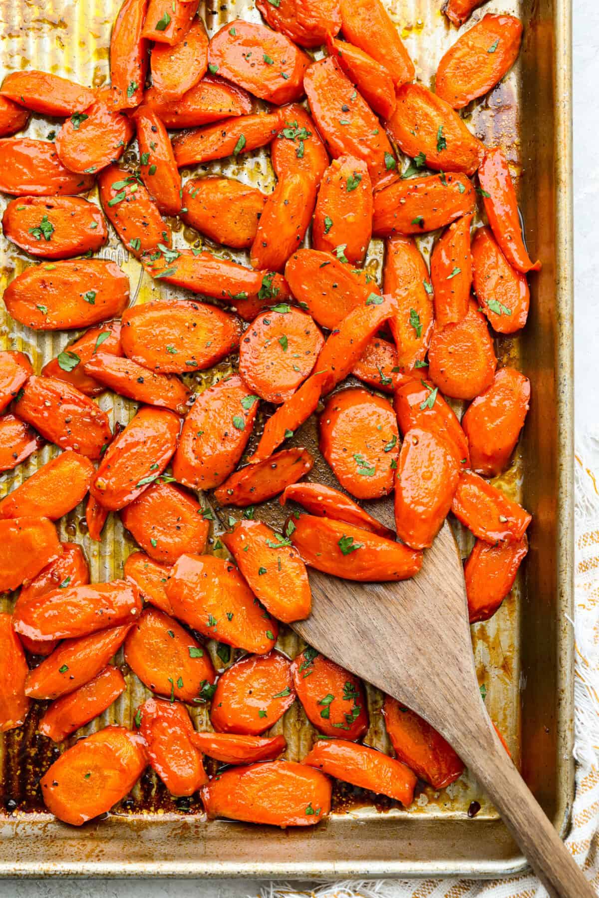 Brown Sugar glazed carrots are that sneaky-simple side that always gets rave reviews. The brown sugar caramelizes into the best buttery sweetness, and somehow everyone ends up going back for seconds.