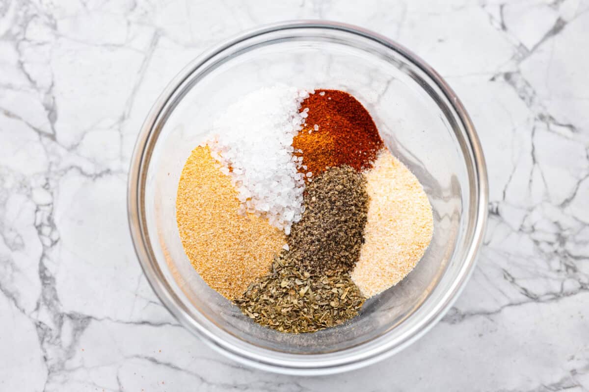 Santa Maria grilled tri-tip is juicy, smoky, and loaded with bold flavor from a delicious spice rub. Grilled until perfectly tender with a gorgeous crust, itโs an easy recipe thatโs always a hit at cookouts and summer dinners. All of the seasonings and spices added to a bowl.