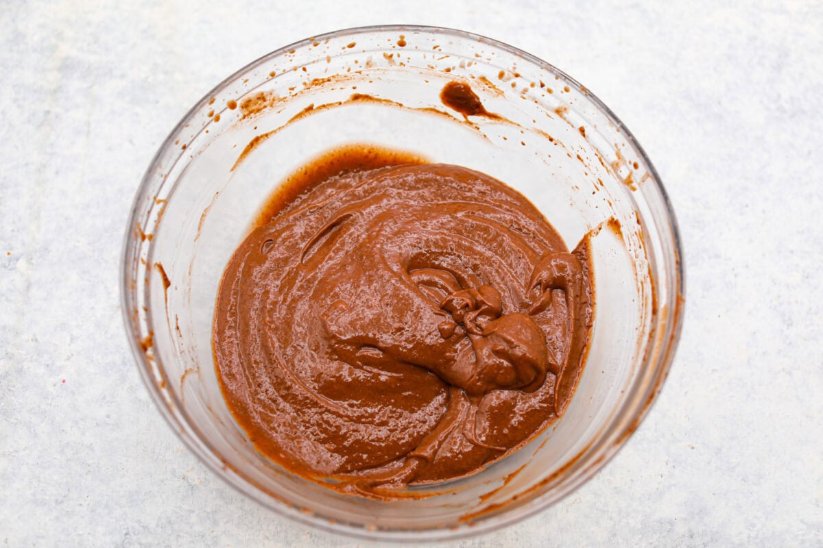 Instant pudding packet, whipped topping and evaporated milk all whisked together in a bowl. 